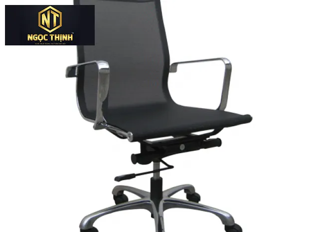 Ghế lưới lãnh đạo cao cấp, khung ghế bằng thép mạ được bọc vải lưới chịu lực GL304